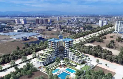 Luxury Smart Residence Apartments for Sale in Antalya Altintas 4.4km to Airport