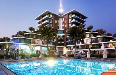 Luxury Smart Residence Apartments for Sale in Antalya Altintas 4.4km to Airport