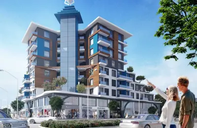 Luxury Smart Residence Apartments for Sale in Antalya Altintas 4.4km to Airport