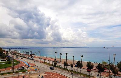 [ЭКСКЛЮЗИВ] Аренда: 20 Метров до Моря, Полный Вид, Лиман, Коньяалты