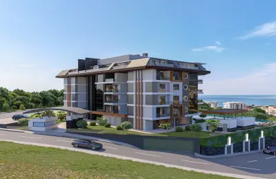 Armani Exclusive Kestel Alanya: Luxury Sea & Castle View Apartments For Sale Near Beach
