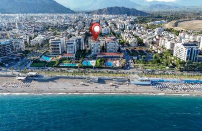 Bileydi Residence: Элитная Квартира 3+1 с Панорамным Видом на Море, 30 Метров от Пляжа