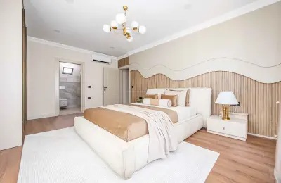 Fully Furnished 4+1 Luxury Detached Villa with Private Pool & Sea Views