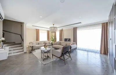Fully Furnished 4+1 Luxury Detached Villa with Private Pool & Sea Views