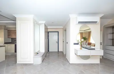Fully Furnished 4+1 Luxury Detached Villa with Private Pool & Sea Views