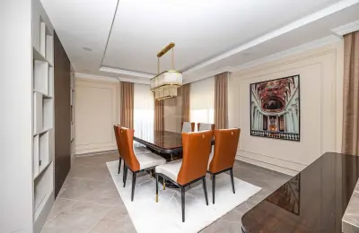 Fully Furnished 4+1 Luxury Detached Villa with Private Pool & Sea Views