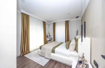Fully Furnished 4+1 Luxury Detached Villa with Private Pool & Sea Views