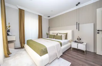 Fully Furnished 4+1 Luxury Detached Villa with Private Pool & Sea Views