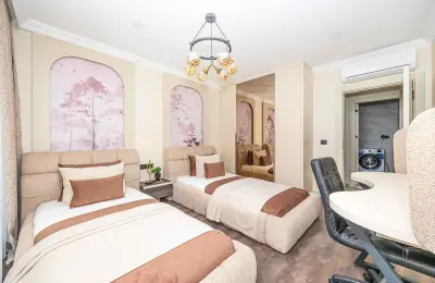 Fully Furnished 4+1 Luxury Detached Villa with Private Pool & Sea Views