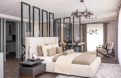 Fully Furnished 4+1 Luxury Detached Villa with Private Pool & Sea Views