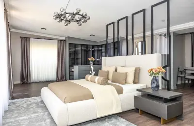 Fully Furnished 4+1 Luxury Detached Villa with Private Pool & Sea Views