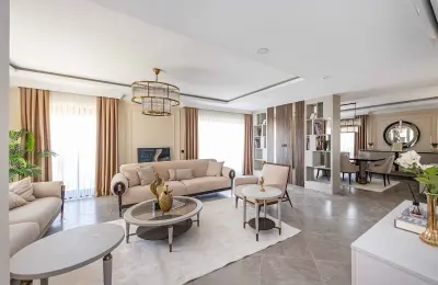 Fully Furnished 4+1 Luxury Detached Villa with Private Pool & Sea Views