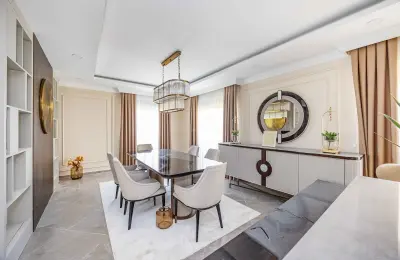 Fully Furnished 4+1 Luxury Detached Villa with Private Pool & Sea Views
