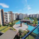 Fully Furnished 4+1 VIP Loft Duplex with Pool View in Casaba Site, Konyaalti