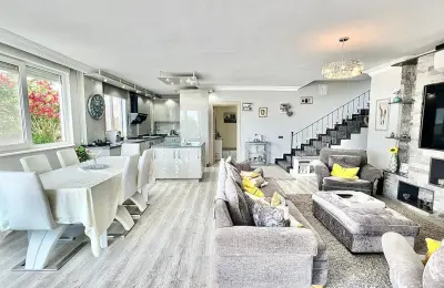 Alanya Kargıcak’ta Tam Eşyalı Müstakil Havuzlu & Kış Bahçeli 5+1 Tripleks Lüks Villa