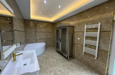 Fully Renovated & Furnished 4+1 Duplex Apartment with Private Sauna for Sale in Konyaalti Liman