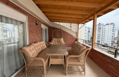 Fully Renovated & Furnished 4+1 Duplex Apartment with Private Sauna for Sale in Konyaalti Liman