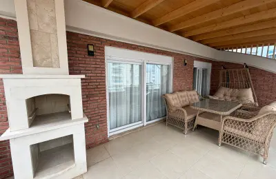 Fully Renovated & Furnished 4+1 Duplex Apartment with Private Sauna for Sale in Konyaalti Liman