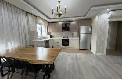 Fully Renovated & Furnished 4+1 Duplex Apartment with Private Sauna for Sale in Konyaalti Liman