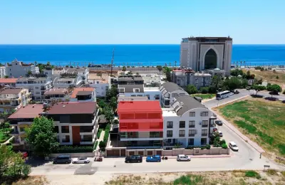 Exclusive 190 m² Duplex Apartment in Prestigious Gürsu, Konyaaltı – 150 Meters to the Beach