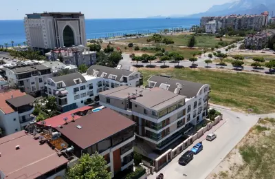 Exclusive 190 m² Duplex Apartment in Prestigious Gürsu, Konyaaltı – 150 Meters to the Beach
