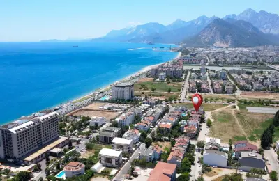 Exclusive 190 m² Duplex Apartment in Prestigious Gürsu, Konyaaltı – 150 Meters to the Beach