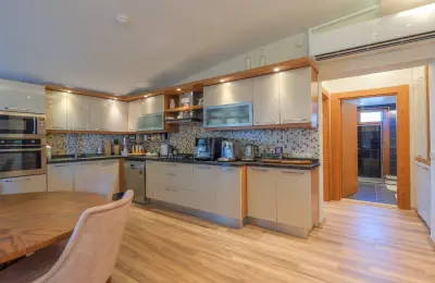 Exclusive 190 m² Duplex Apartment in Prestigious Gürsu, Konyaaltı – 150 Meters to the Beach