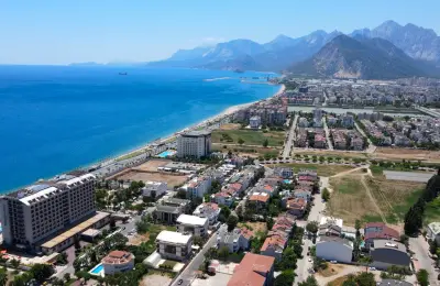 Exclusive 190 m² Duplex Apartment in Prestigious Gürsu, Konyaaltı – 150 Meters to the Beach