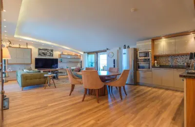 Exclusive 190 m² Duplex Apartment in Prestigious Gürsu, Konyaaltı – 150 Meters to the Beach