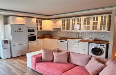 Exclusive 190 m² Duplex Apartment in Prestigious Gürsu, Konyaaltı – 150 Meters to the Beach