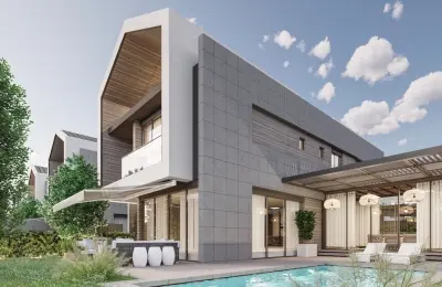 Eco-Friendly 6-Bedroom Villa with Private Pool in Güzeloba, Lara