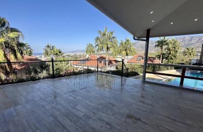 Undisturbed Sea View 4+1 Ultra-Luxury Villa with Underground Garage in Alanya Kargicak