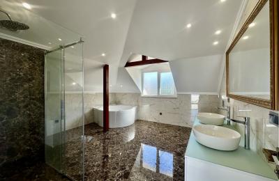 Undisturbed Sea View 4+1 Ultra-Luxury Villa with Underground Garage in Alanya Kargicak
