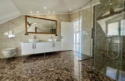 Undisturbed Sea View 4+1 Ultra-Luxury Villa with Underground Garage in Alanya Kargicak