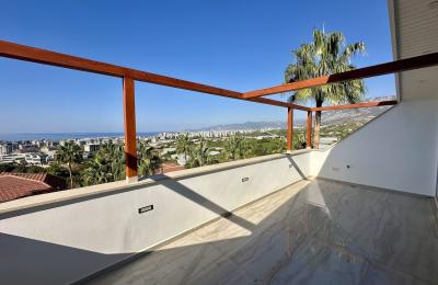 Undisturbed Sea View 4+1 Ultra-Luxury Villa with Underground Garage in Alanya Kargicak