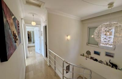 Panoramic Sea & City View Villa for Sale in Alanya Tepe – Diamond Garden Complex
