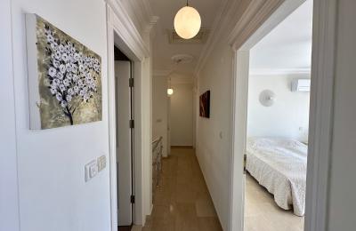 Panoramic Sea & City View Villa for Sale in Alanya Tepe – Diamond Garden Complex