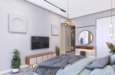 8+1 Smart Triplex Villas with Infinity Pool & Panoramic Sea Views in Alanya Tepe