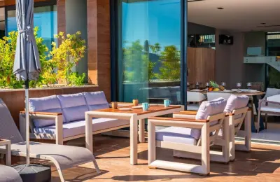 Sovereign 3-Bed Panoramic Sea View Villa near Kalamar Beach Clubs in Kalkan