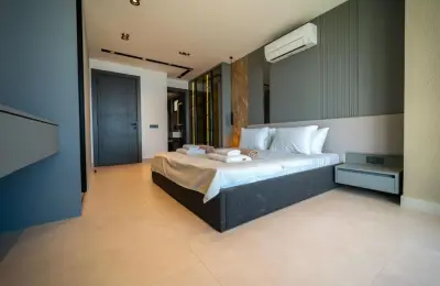 Sovereign 3-Bed Panoramic Sea View Villa near Kalamar Beach Clubs in Kalkan