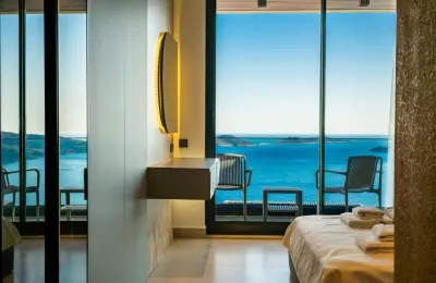 Sovereign 3-Bed Panoramic Sea View Villa near Kalamar Beach Clubs in Kalkan