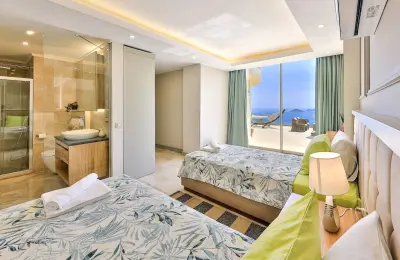 Luxury 5-Bedroom Villa with Infinity Pool & Development Land in Kalkan Bay