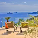 Luxury 5-Bedroom Villa with Infinity Pool & Development Land in Kalkan Bay