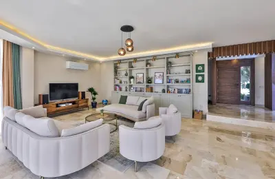 Luxury 5-Bedroom Villa with Infinity Pool & Development Land in Kalkan Bay