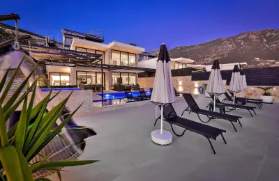 Sovereign 5-Bed Luxury Villa with Private Pool & Jacuzzi in Ortaalan Kalkan