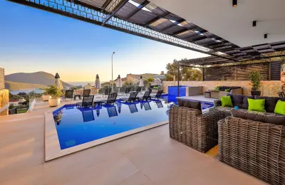 Sovereign 5-Bed Luxury Villa with Private Pool & Jacuzzi in Ortaalan Kalkan