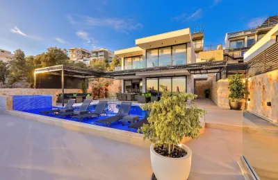 Sovereign 5-Bed Luxury Villa with Private Pool & Jacuzzi in Ortaalan Kalkan