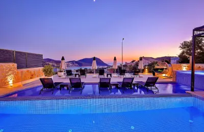 Sovereign 5-Bed Luxury Villa with Private Pool & Jacuzzi in Ortaalan Kalkan