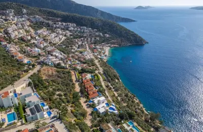 Modern 4-Bed Detached Villa with Full Sea View & Private Pool in Kalkan