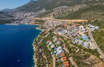Modern 4-Bed Detached Villa with Full Sea View & Private Pool in Kalkan
